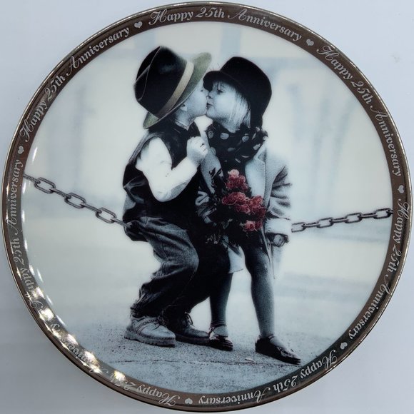COPY - Kim Anderson's Pretty As A Picture "WITH LOVE AND KISSES" Plate 1997 by … - Picture 3 of 4